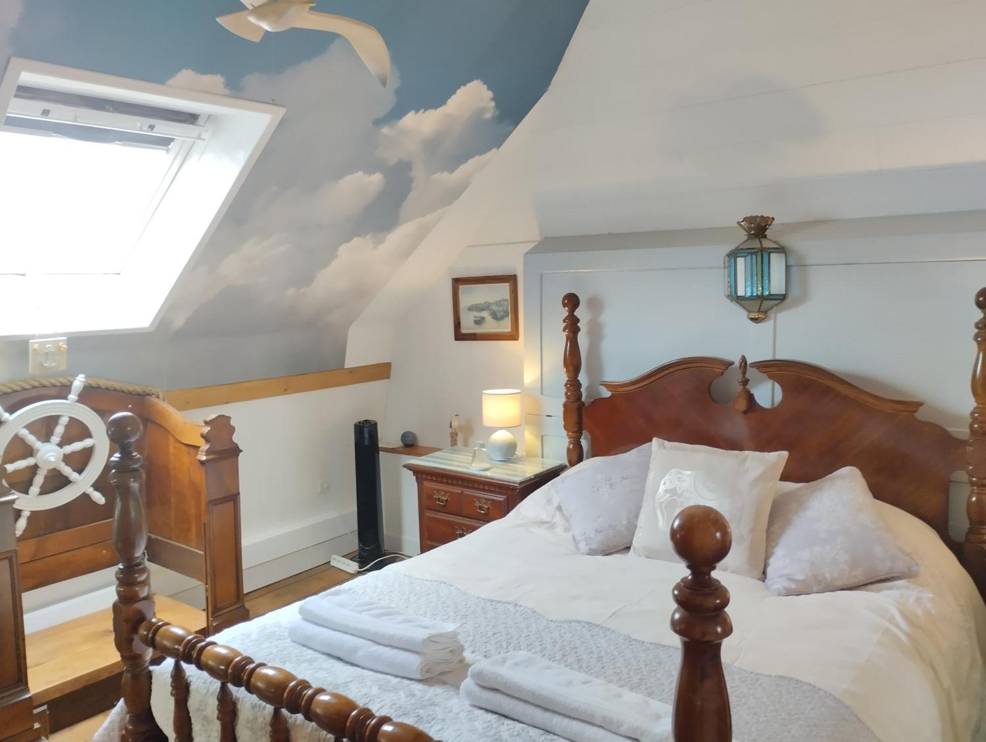 Maison Papillons Plomodiern Экстерьер фото